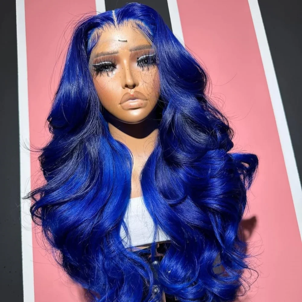 13x4x1 T Part Lace Wig Body Wave Human Hair Wigs Gemstone Blue Clearence Sale Middle Part Hairstyle Brazilian Hair Wig for Women
13x4x1 T Part Lace Wig Body Wave Human Hair Wigs Gemstone Blue Clearence Sale Middle Part Hairstyle Brazilian Hair Wig for Women