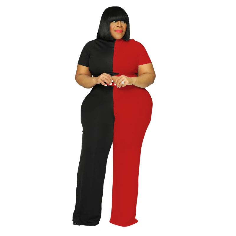 XL-5XL Ladies Suit Fashion Two Piece Contrast Color Casual Women's Plus Size Set
XL-5XL Ladies Suit Fashion Two Piece Contrast Color Casual Women's Plus Size Set