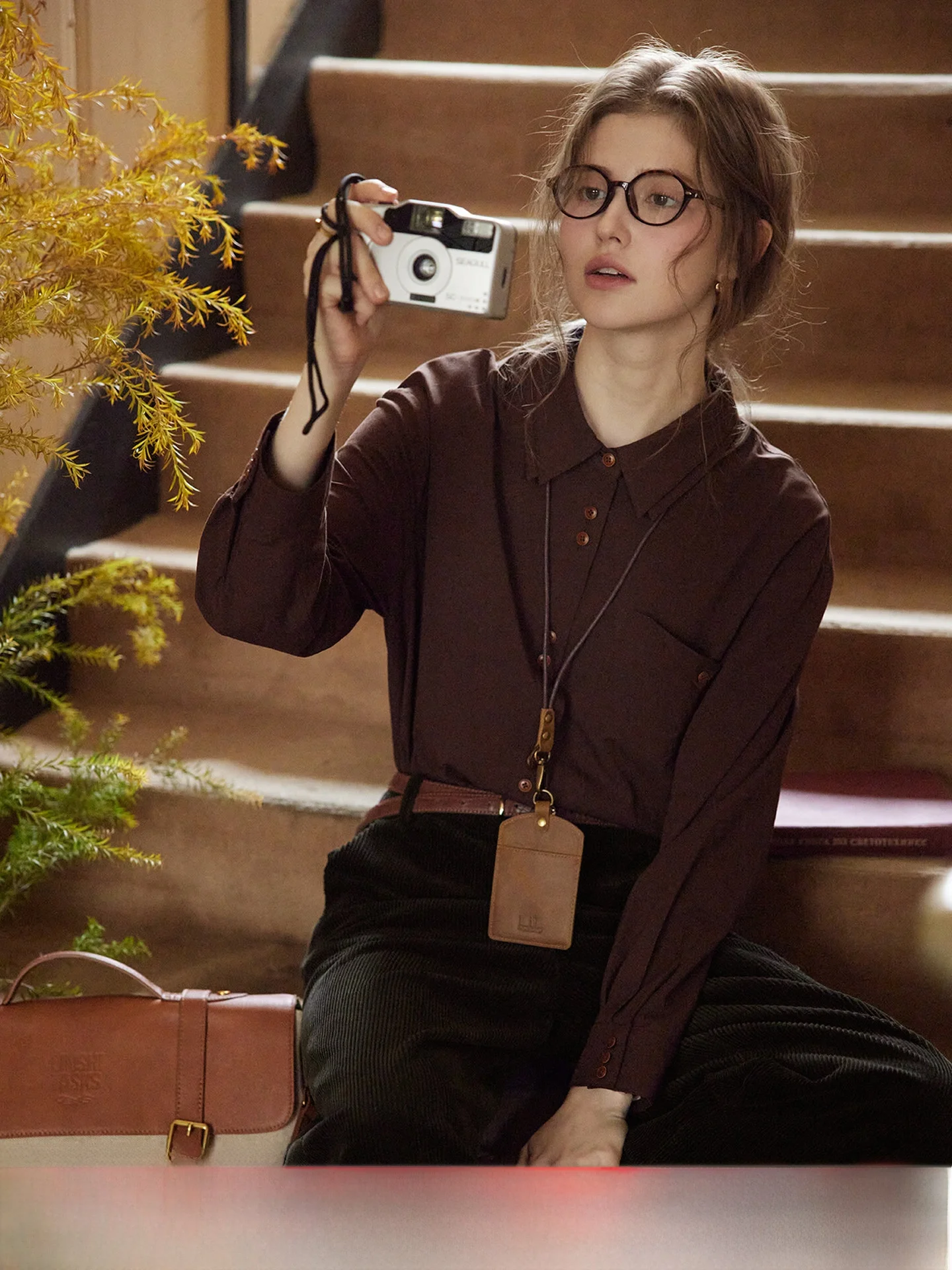 C.PAIA Qia Pi Ya Aosphere Thiened Crt Fce Inner Wear Женская винтажная хлопковая рубашка
C.PAIA Qia Pi Ya Aosphere Thiened Crt Fce Inner Wear Женская винтажная хлопковая рубашка