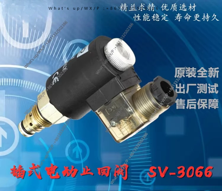 Cartridge Electric Check Valve CSV-02 SV2066/220V SV3066/24V Hydraulic Valve
Cartridge Electric Check Valve CSV-02 SV2066/220V SV3066/24V Hydraulic Valve