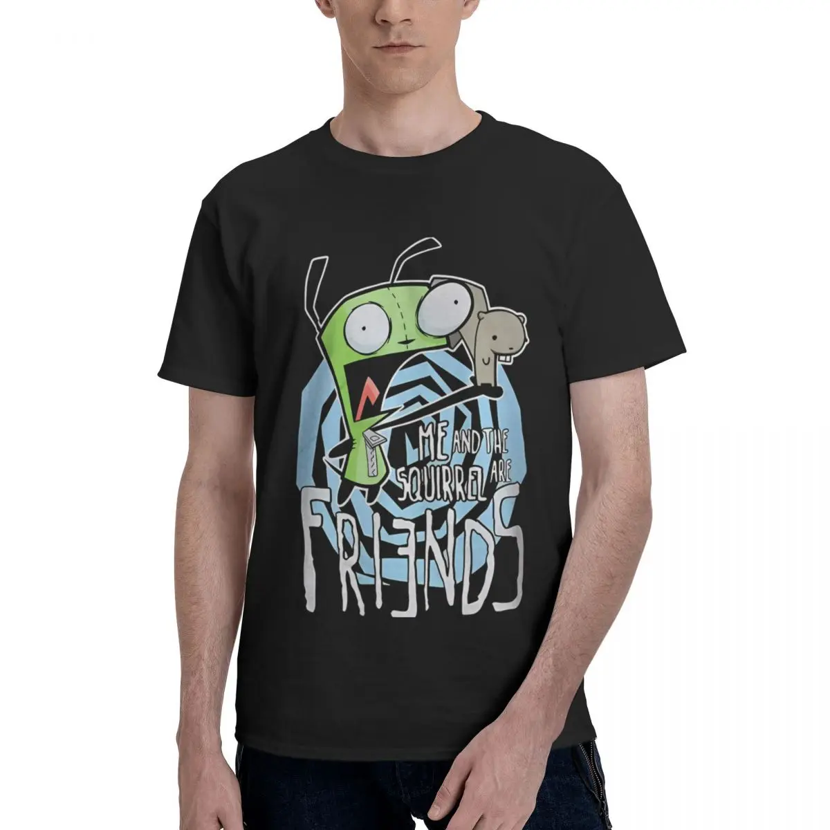 Invader Zim Me And The Are Friends, 100% хлопок, повседневные дышащие удобные футбольные рубашки Kawaii, 2025 г., мужские подарки
Invader Zim Me And The Are Friends, 100% хлопок, повседневные дышащие удобные футбольные рубашки Kawaii, 2025 г., мужские подарки