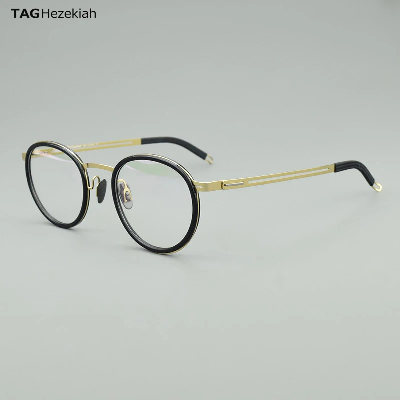 Pure Titanium Round Retro Glasses Frame Full Frame Myopia Glasses Men And Women Fashion Prescription Spectacles Frames 805
Pure Titanium Round Retro Glasses Frame Full Frame Myopia Glasses Men And Women Fashion Prescription Spectacles Frames 805