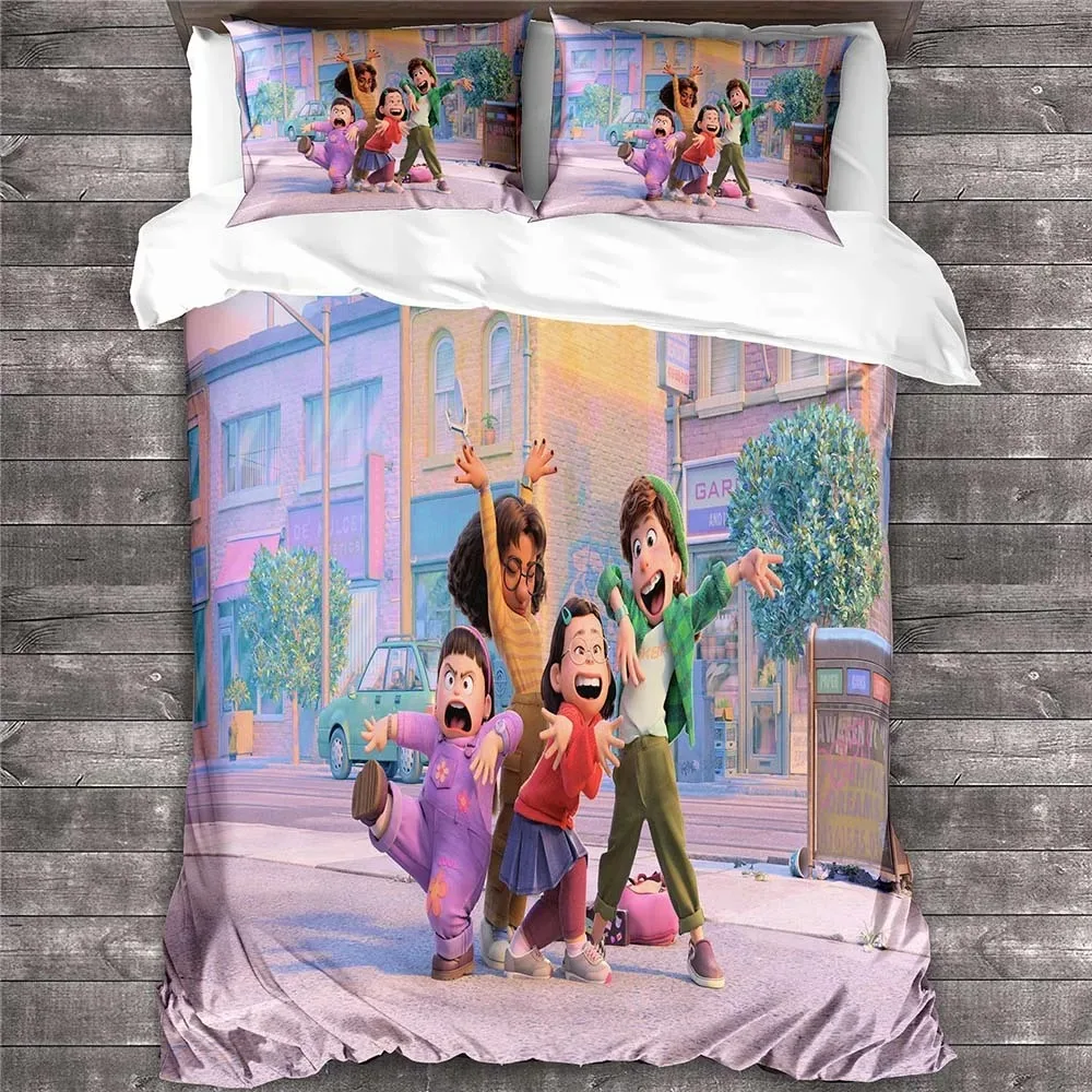 3D Print Cartoon Disney Turning Red Bedding Set Duvet Cover Bed Set Quilt Cover Pillowcase Comforter King Queen Size Boys Adult
3D Print Cartoon Disney Turning Red Bedding Set Duvet Cover Bed Set Quilt Cover Pillowcase Comforter King Queen Size Boys Adult