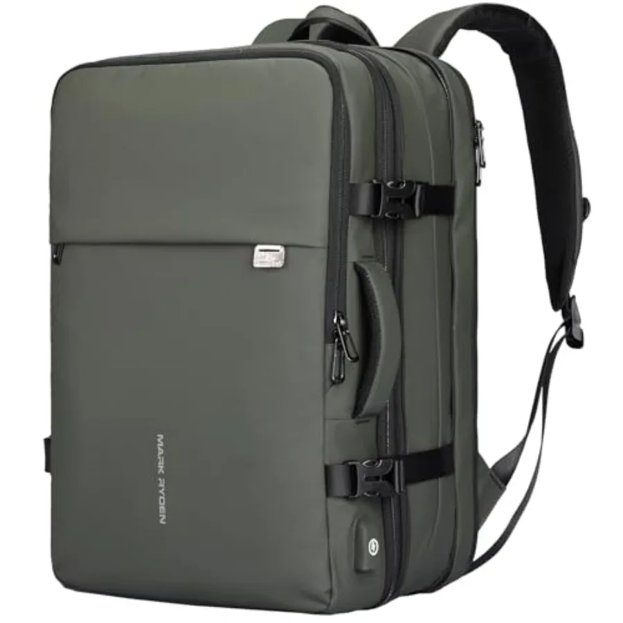 Travel Backpack for Men, 40L Airline Approved Carry on Backpack with USB Charging Port, 17.3 Inch Waterproof Business Laptop Ba
Travel Backpack for Men, 40L Airline Approved Carry on Backpack with USB Charging Port, 17.3 Inch Waterproof Business Laptop Ba