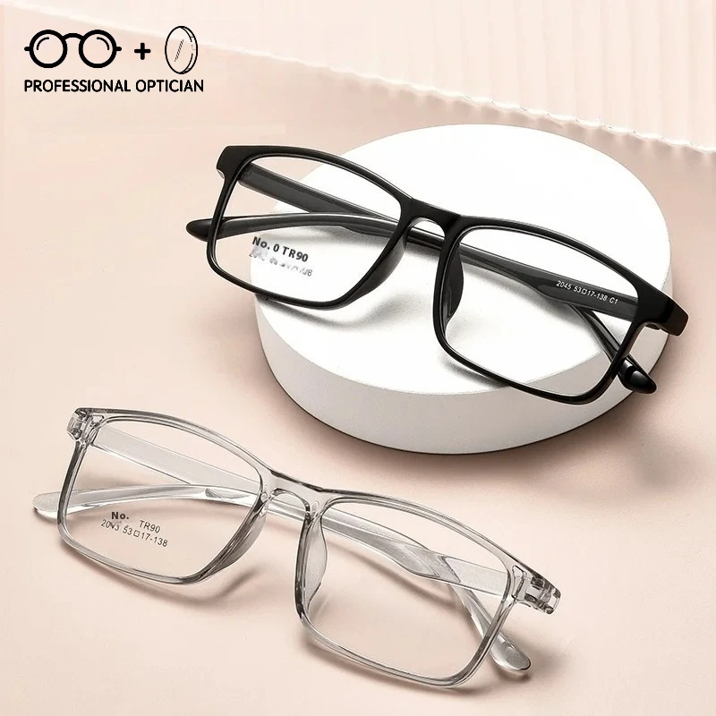 Ultra-light Stylish TR90 Unisex Myopia Anti Blue Light Prescription Glasses for Woman and Man Optical Progressive Multifocales
Ultra-light Stylish TR90 Unisex Myopia Anti Blue Light Prescription Glasses for Woman and Man Optical Progressive Multifocales