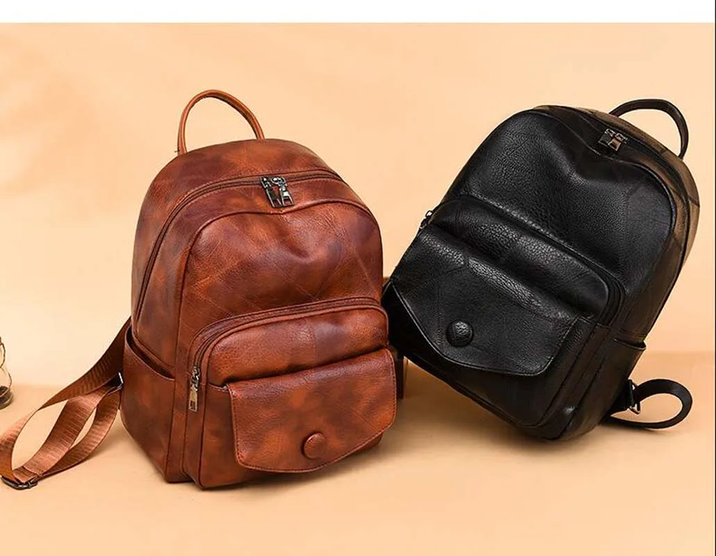 Hot Sale New Luxury Designer Leather Backpacks High Quality Women Shoulder Bags Large Capacity School Bag Travel Backpack
Hot Sale New Luxury Designer Leather Backpacks High Quality Women Shoulder Bags Large Capacity School Bag Travel Backpack