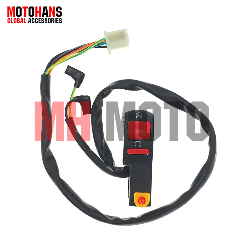 MOTORCYCLE RIGHT HANDLE SWITCH START BOTTON SWITCH ACCESSORIES FOR SKUA150 SKUA200
MOTORCYCLE RIGHT HANDLE SWITCH START BOTTON SWITCH ACCESSORIES FOR SKUA150 SKUA200