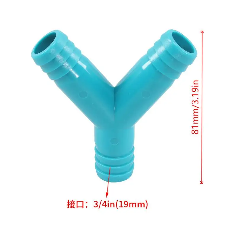 3 Way Y Barbed Fitting Stable Professional Easy Installation Easy to Use Spare
3 Way Y Barbed Fitting Stable Professional Easy Installation Easy to Use Spare