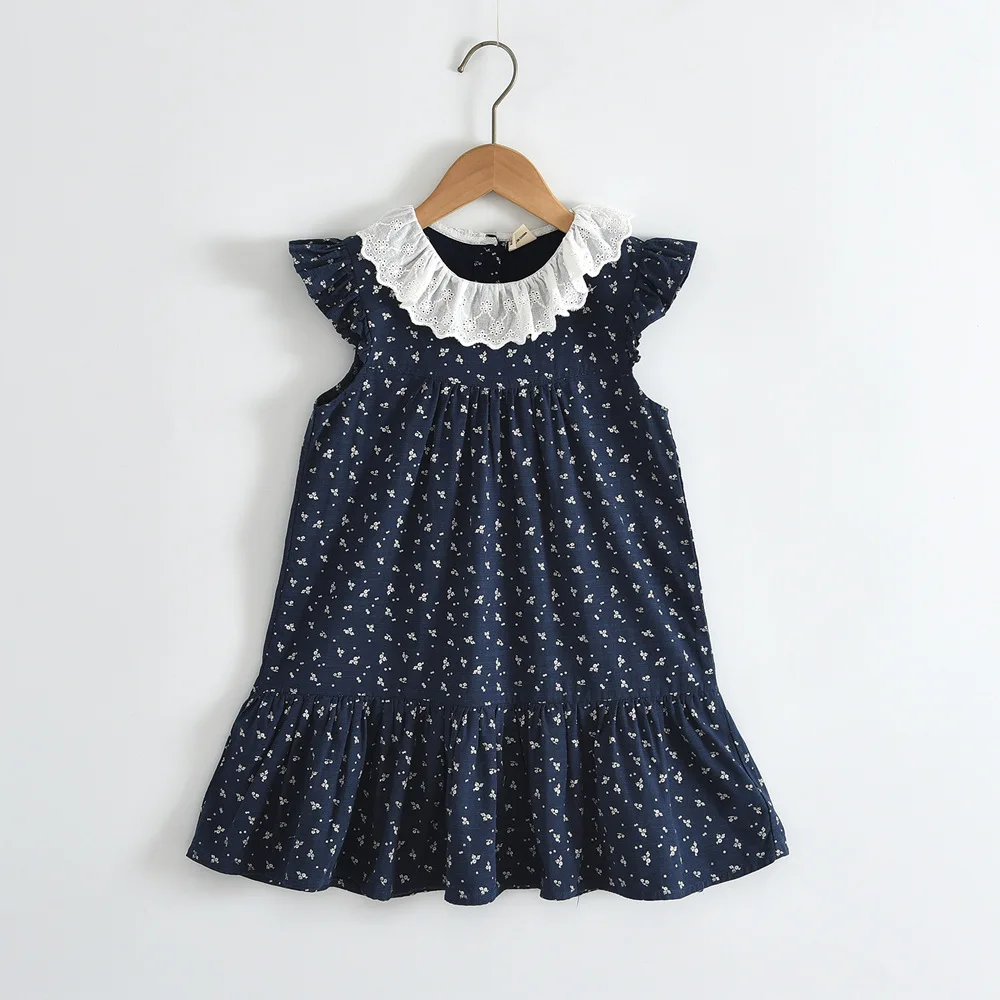 2026 summer new flower print small lapel cotton dresses for girls short-sleeved breathable vest dress
2026 summer new flower print small lapel cotton dresses for girls short-sleeved breathable vest dress