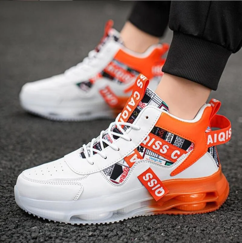 Men's Breathable Sports Shoes - Plaid Cushioning Running Shoes for Basketball, Tennis and Casual Use - Men's and Women's Trainin
Men's Breathable Sports Shoes - Plaid Cushioning Running Shoes for Basketball, Tennis and Casual Use - Men's and Women's Trainin