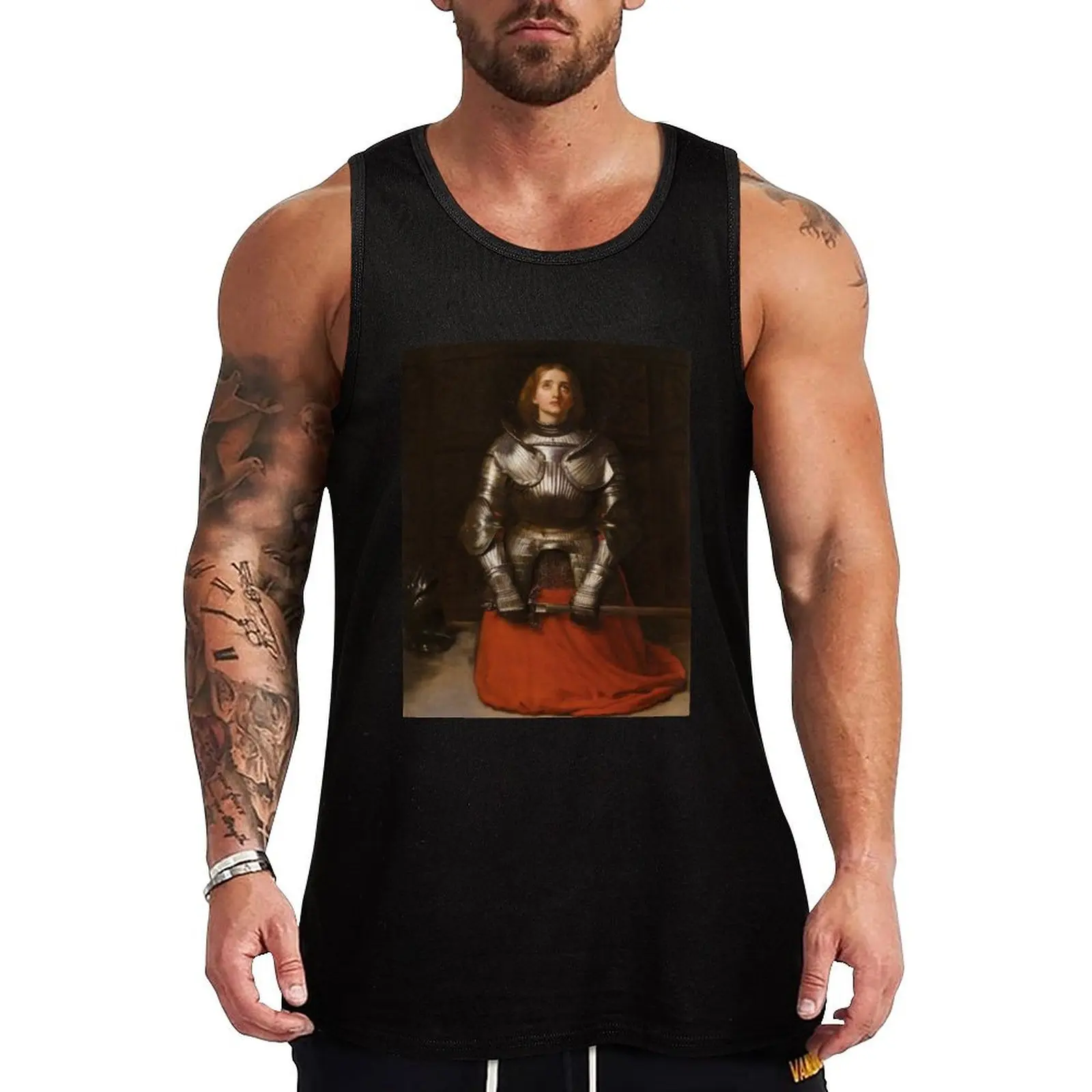 Joan of Arc - John Everett Millais - 1865 Tank Top T-shirts men Men's gym clothing mens gym clothes
Joan of Arc - John Everett Millais - 1865 Tank Top T-shirts men Men's gym clothing mens gym clothes