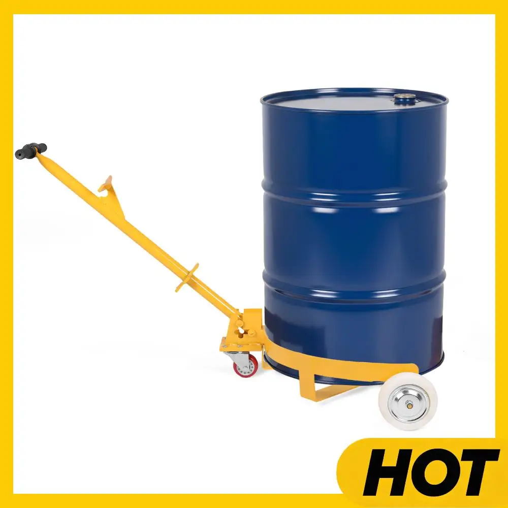 55 Gallon Barrel Dolly Cart Drum Caddy with Swivel Wheels Movable Drum Cradle 1200LBS Capacity for Garages Workshops and Outdoor
55 Gallon Barrel Dolly Cart Drum Caddy with Swivel Wheels Movable Drum Cradle 1200LBS Capacity for Garages Workshops and Outdoor