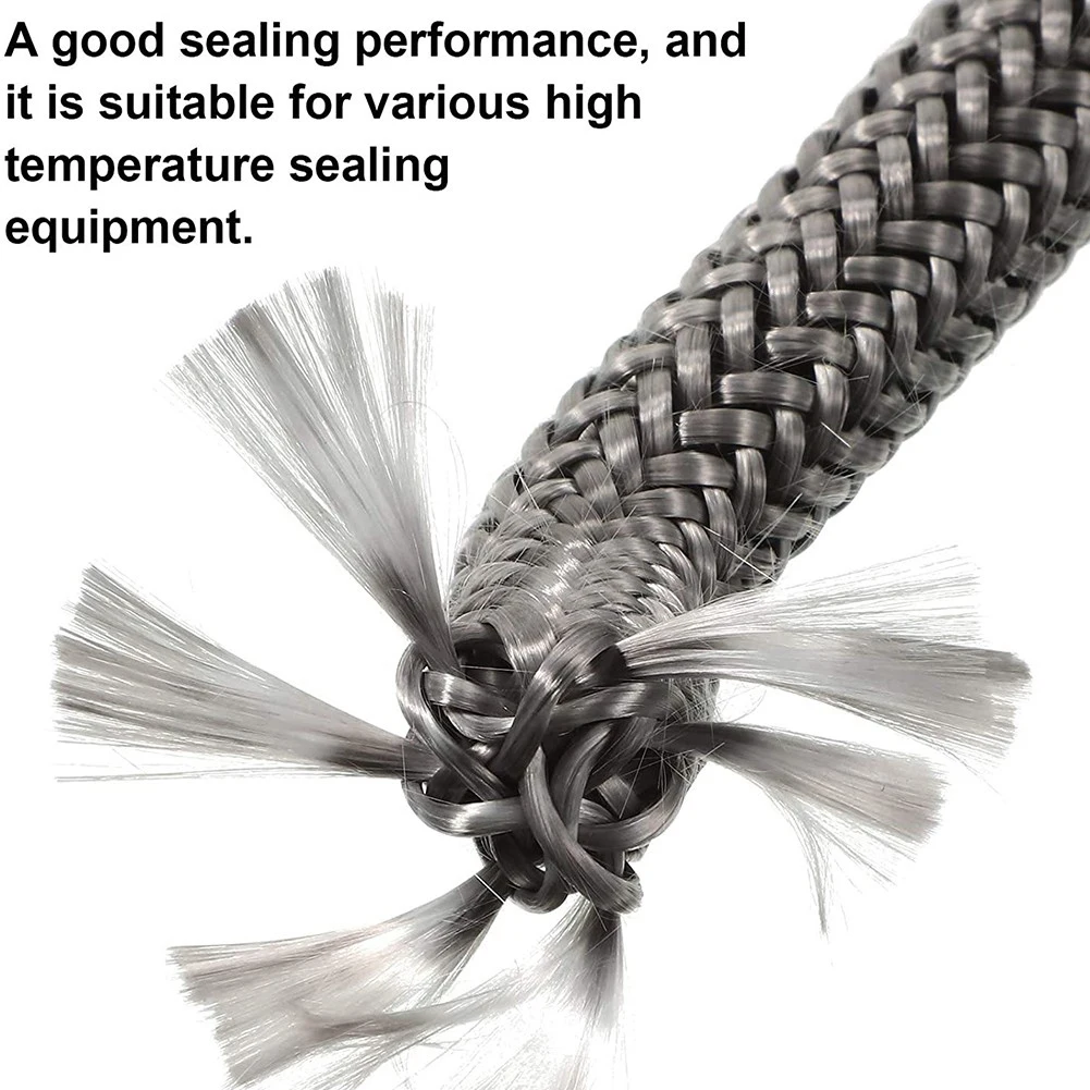 Fiberglass Rope Versatile Wood Burning Stove Door Gasket 10mm Diameter 118 inch Length High Quality Fiberglass
Fiberglass Rope Versatile Wood Burning Stove Door Gasket 10mm Diameter 118 inch Length High Quality Fiberglass