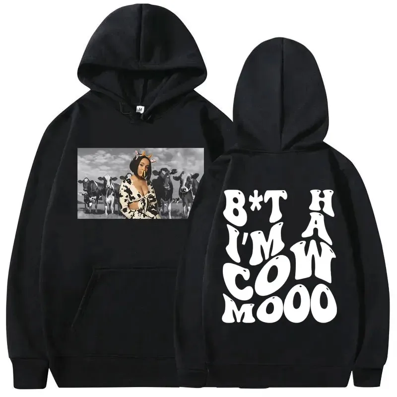 Rapper Doja Cat I'm A Cow Mooo Graphic Hoodie Men Women Hip Hop Fashion Oversized Streetwear Male Casual Fleece Cotton Hoodies
Rapper Doja Cat I'm A Cow Mooo Graphic Hoodie Men Women Hip Hop Fashion Oversized Streetwear Male Casual Fleece Cotton Hoodies