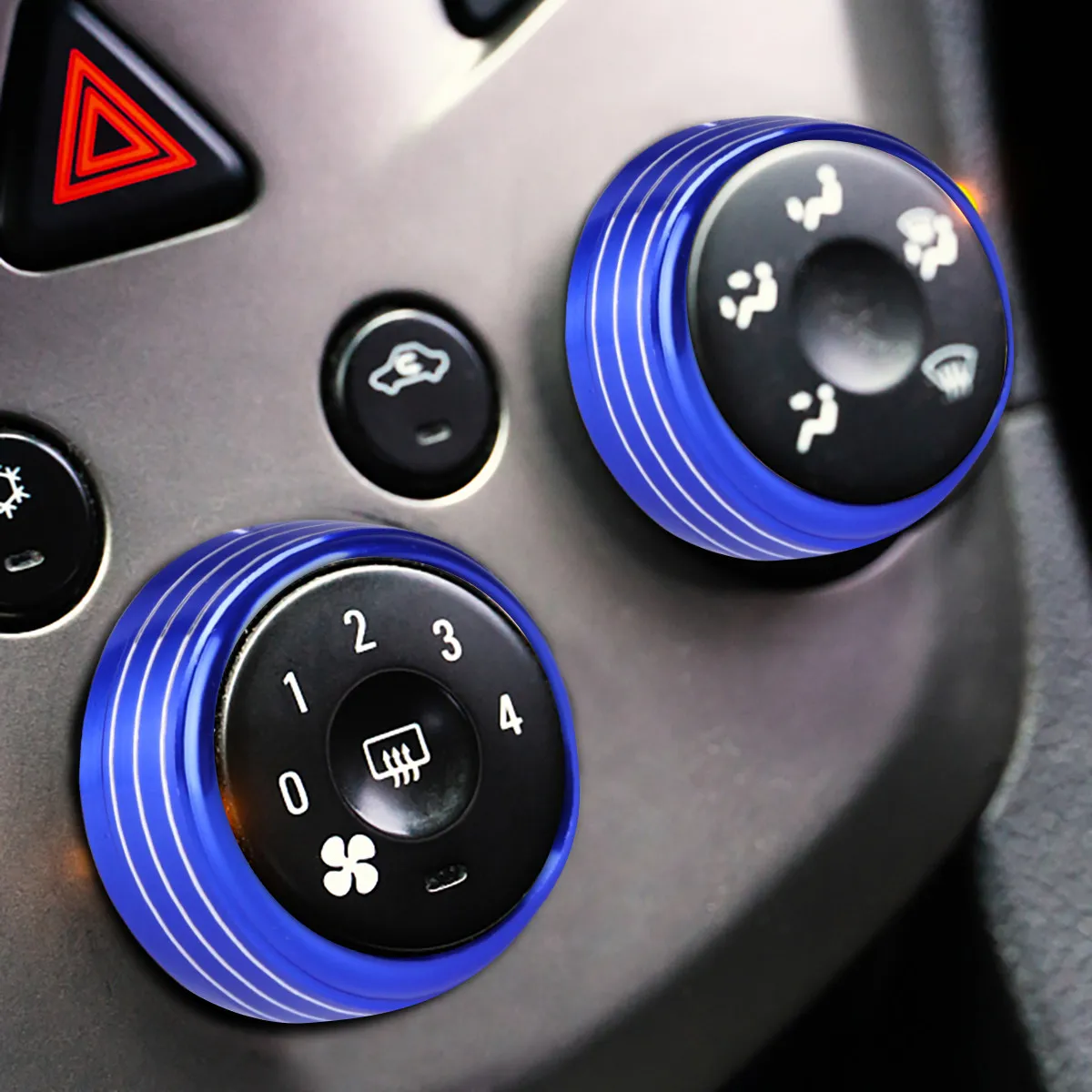 3Pcs Ac Button Ring Covers Stylish Aluminum Car Decor Durable Grip Easy Install Long Service Life Air Condition Button Covers
3Pcs Ac Button Ring Covers Stylish Aluminum Car Decor Durable Grip Easy Install Long Service Life Air Condition Button Covers