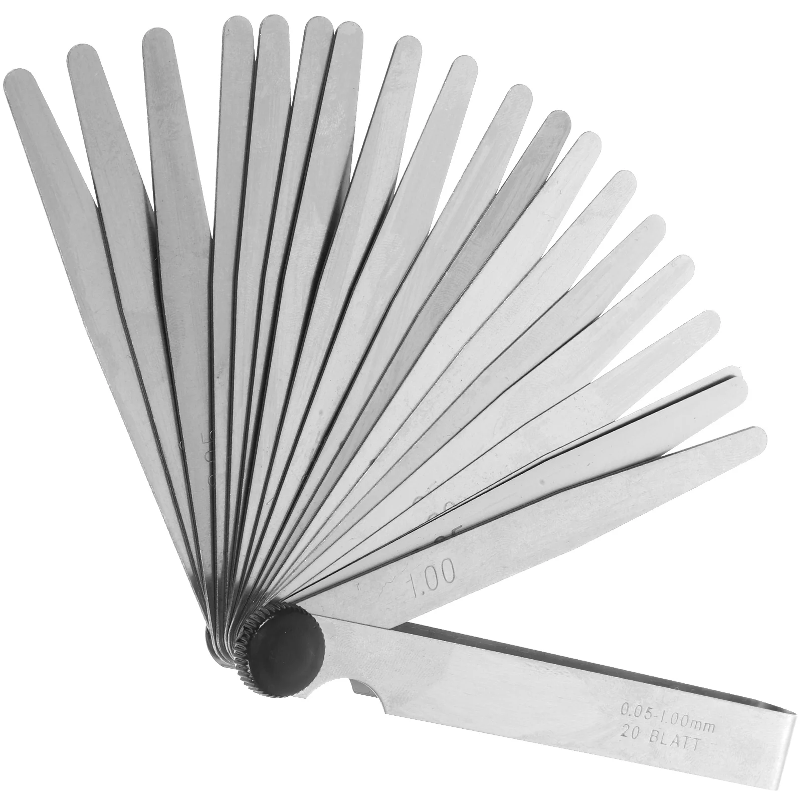 1 pc Brass Feeler Gauge Stainless Steel Gap Ruler High Precision Wear Resistant Measuring Tool For Tappet Spark Plug Clearance
1 pc Brass Feeler Gauge Stainless Steel Gap Ruler High Precision Wear Resistant Measuring Tool For Tappet Spark Plug Clearance