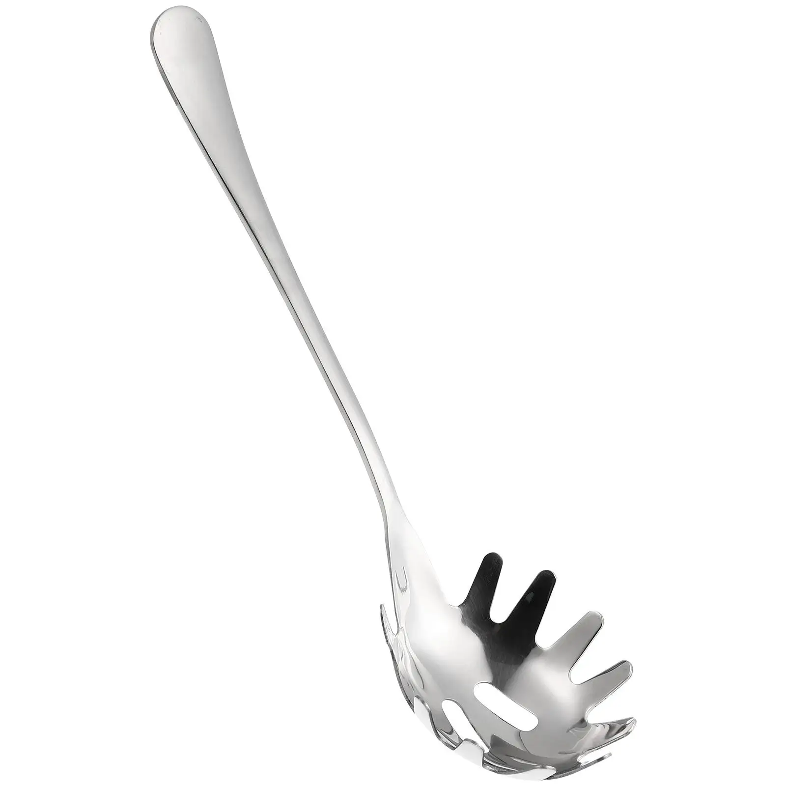 Stainless Steel Noodle Spoon Pasta Server Scoop Multi Functional Kitchen Tool Noodle Ladle Colander Strainer
Stainless Steel Noodle Spoon Pasta Server Scoop Multi Functional Kitchen Tool Noodle Ladle Colander Strainer