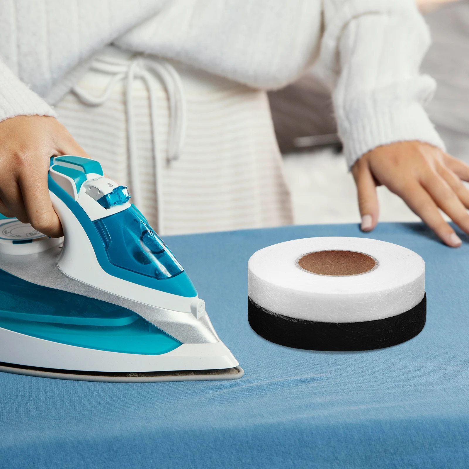 2 Rolls Iron on Hemming Tape Double Sided No Sew Fabric Tape Hem Adhesive for Clothing Repair Fabric Adhesive No Sew Interlining
2 Rolls Iron on Hemming Tape Double Sided No Sew Fabric Tape Hem Adhesive for Clothing Repair Fabric Adhesive No Sew Interlining