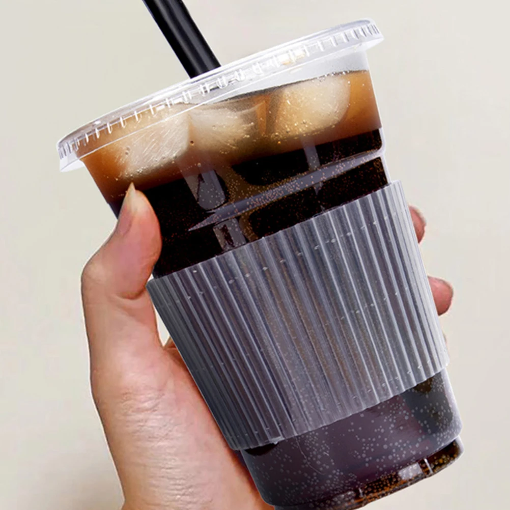 100 Pcs Plastic Cup Sleeve Coffee Drink Protector Heat Resistant Bottle Cover Replaceable Kitchen Bar Supplies
100 Pcs Plastic Cup Sleeve Coffee Drink Protector Heat Resistant Bottle Cover Replaceable Kitchen Bar Supplies