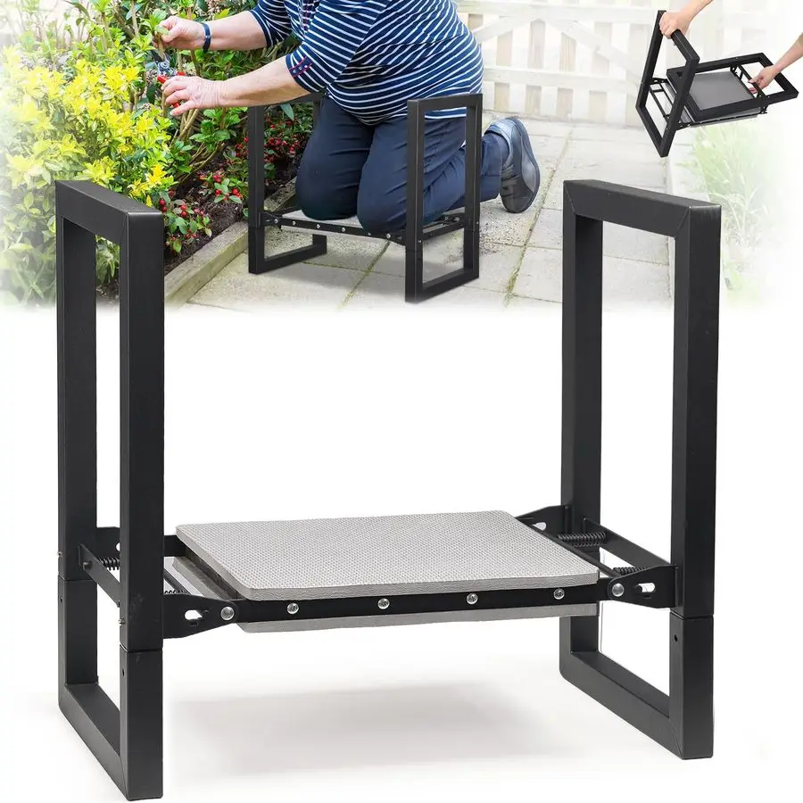 Kneeler and Seat Heavy Duty Folding Garden Stool with Handles, Stable Kneeling Device Bench Chair Gardening Tools Gifts for Wome
Kneeler and Seat Heavy Duty Folding Garden Stool with Handles, Stable Kneeling Device Bench Chair Gardening Tools Gifts for Wome