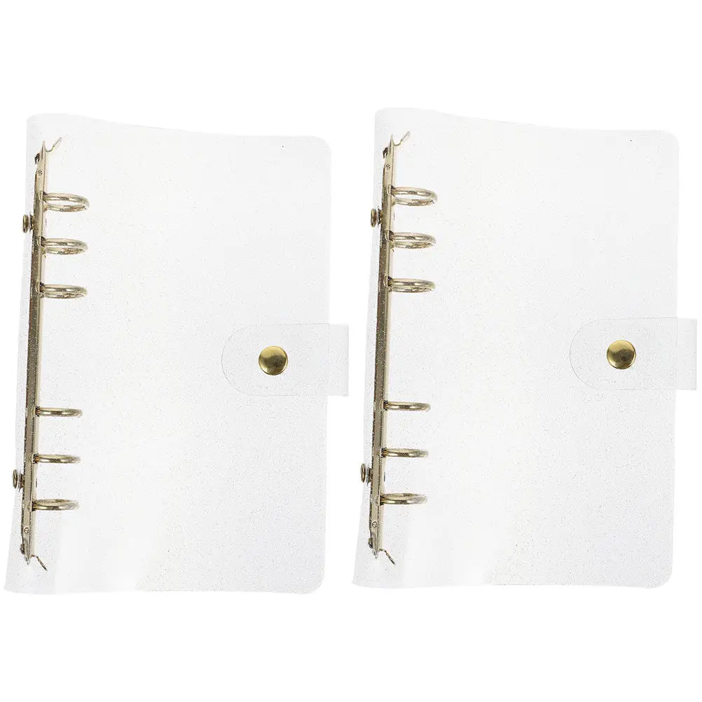 2Pcs Premium PVC Binder Covers Clear Notebook Binder Folder Adjustable Clips for Office School File Storage Document Organizer
2Pcs Premium PVC Binder Covers Clear Notebook Binder Folder Adjustable Clips for Office School File Storage Document Organizer