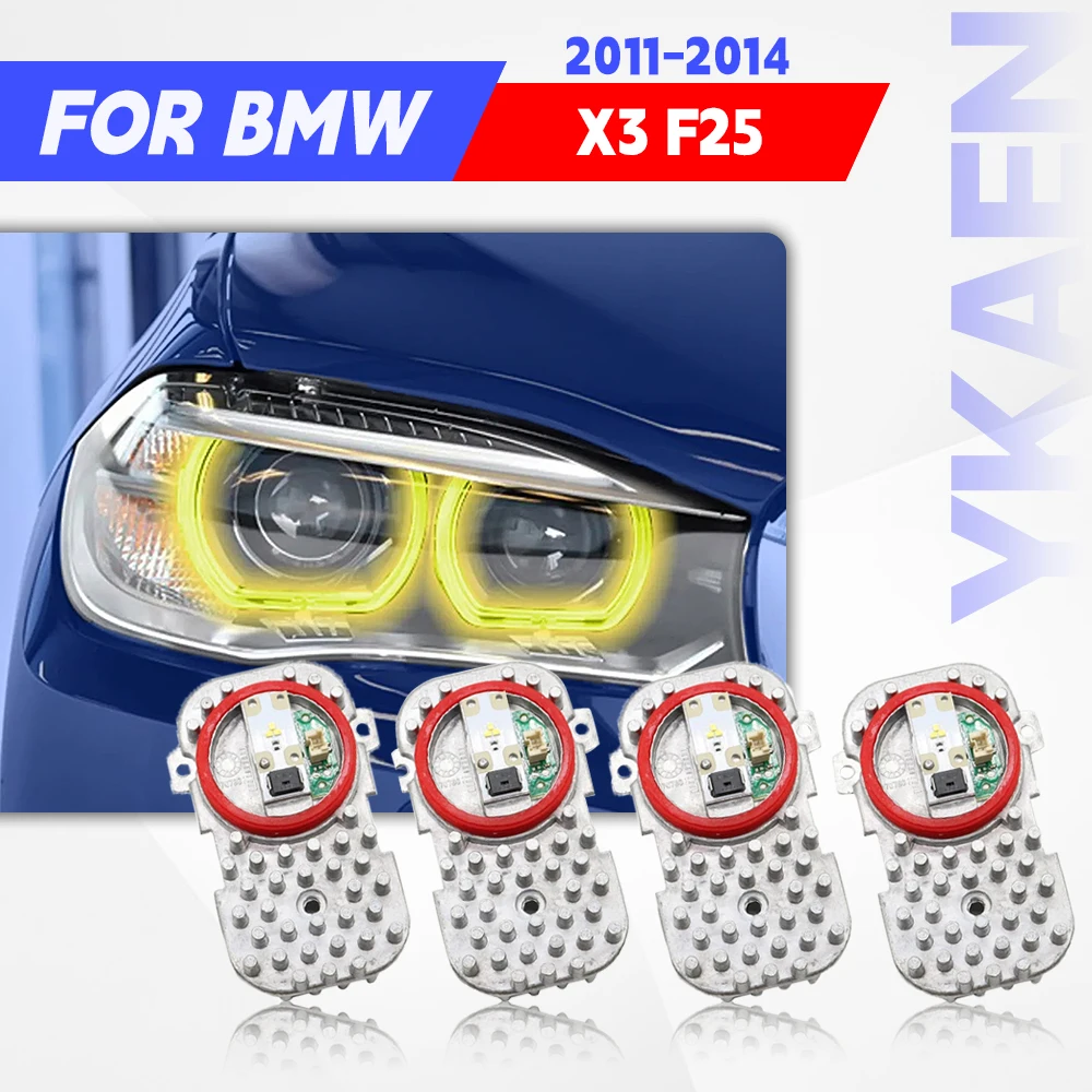 White Amber LED Angel Eyes DRL Module 63117263051 For BMW X3 F25 2011-2014 Xenon Headlight Daytime Running Light Yellow Red Blue
White Amber LED Angel Eyes DRL Module 63117263051 For BMW X3 F25 2011-2014 Xenon Headlight Daytime Running Light Yellow Red Blue