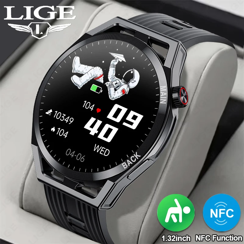 New Military Outdoor NFC Smart Watch Men Waterproof Heart Rate Monitor Sport Fitness Bracelet Bluetooth Voice Calling Smartwatch
New Military Outdoor NFC Smart Watch Men Waterproof Heart Rate Monitor Sport Fitness Bracelet Bluetooth Voice Calling Smartwatch