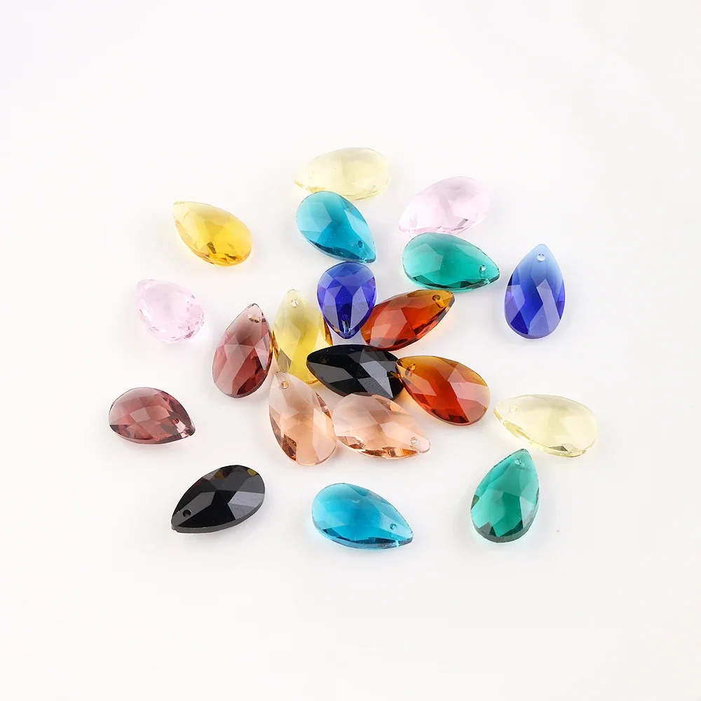 10Pcs/Lot 13x22mm Crystal Teardrop Glass Drop Beads Pendant For DIY Making Womens Charm Earring Necklaces Jewelry Accessories
10Pcs/Lot 13x22mm Crystal Teardrop Glass Drop Beads Pendant For DIY Making Womens Charm Earring Necklaces Jewelry Accessories