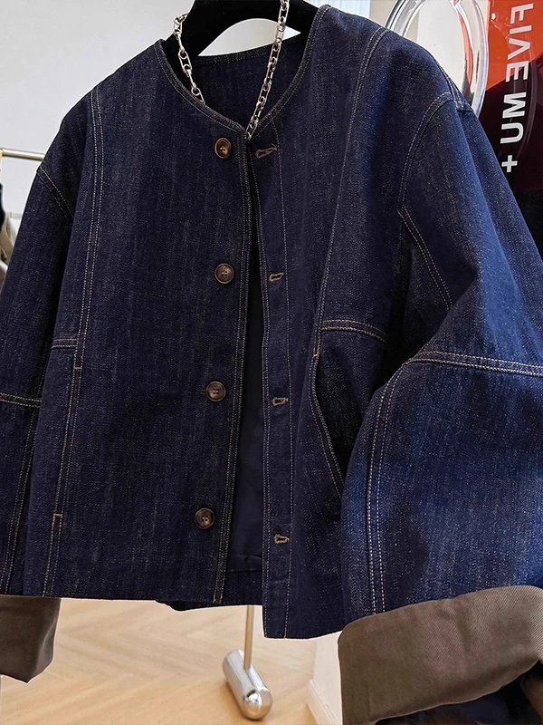 plus Size 300 Pou Retro round Ne Denim Jaet Loose Fit ex Autumn Cardigan Sle Korean European Design Youth Casual
plus Size 300 Pou Retro round Ne Denim Jaet Loose Fit ex Autumn Cardigan Sle Korean European Design Youth Casual