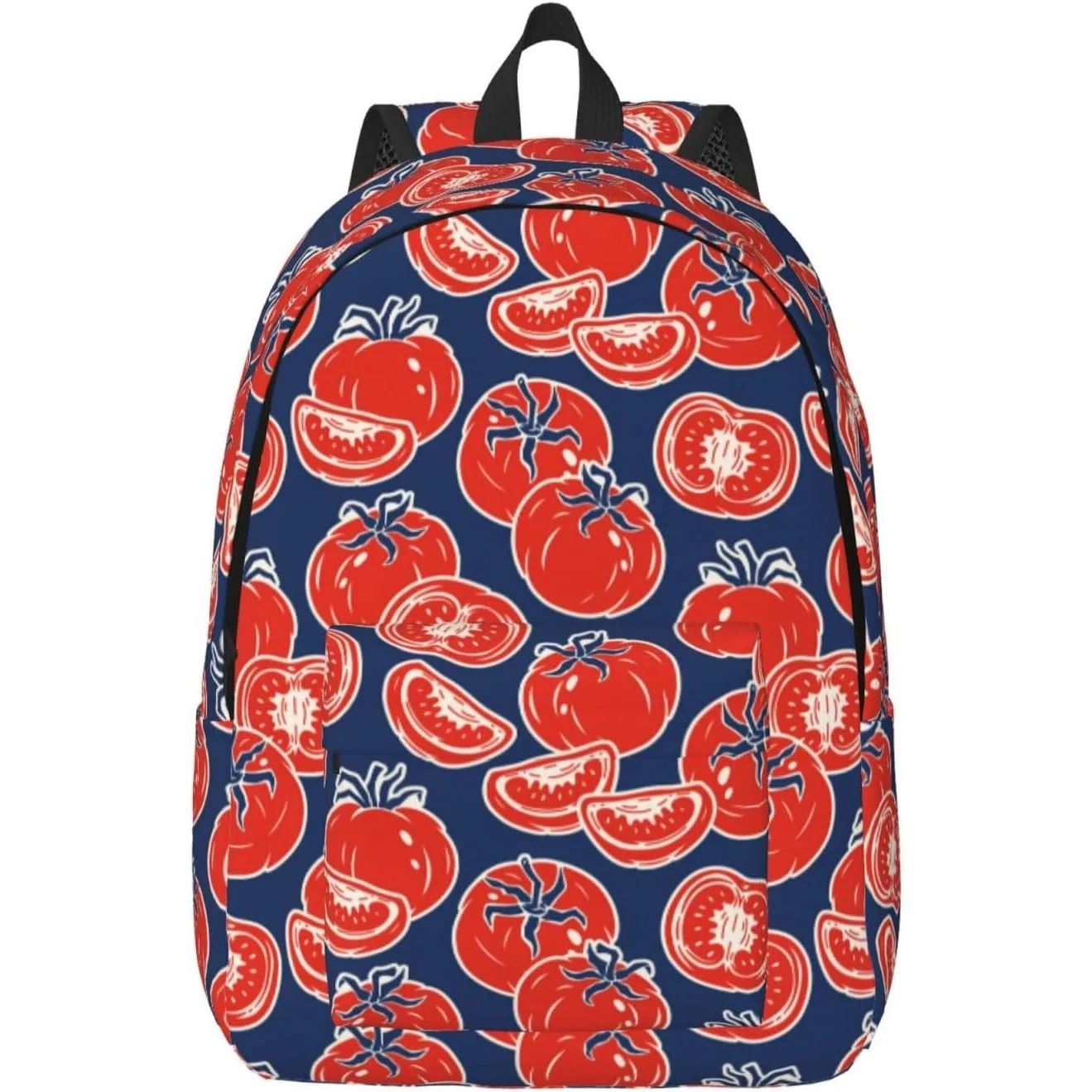 Cute Red Tomato Blue Lightweight Canvas Backpack, Backpack For Women Men Couples, Travel Laptop Backpack
Cute Red Tomato Blue Lightweight Canvas Backpack, Backpack For Women Men Couples, Travel Laptop Backpack