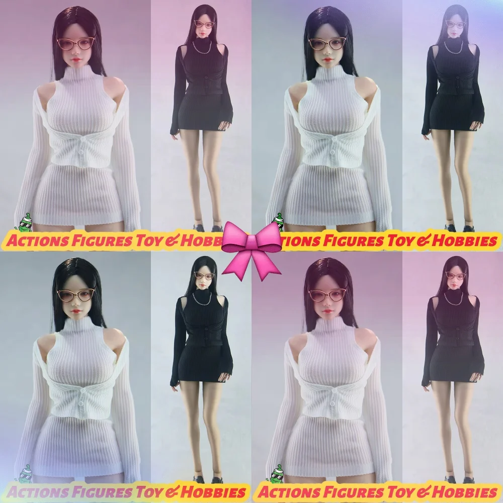 【30days Customized】CUKE TOYS 1/6 Female High Neck Sleeveless Knitted Dress V-neck Cardigan Set for 12'' Action Figures Toys
【30days Customized】CUKE TOYS 1/6 Female High Neck Sleeveless Knitted Dress V-neck Cardigan Set for 12'' Action Figures Toys