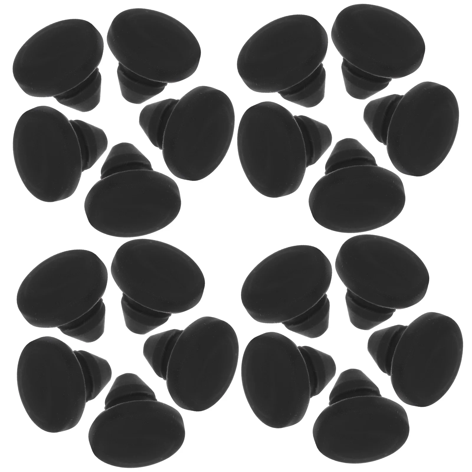 20 Pcs Silicone Sealing Plug Protective Stop Tapered Topper High Temperature Resistance
20 Pcs Silicone Sealing Plug Protective Stop Tapered Topper High Temperature Resistance