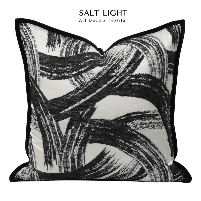 Modern Simple Grey Sofa Pillow Mountain Water Splashing 3D Embossed Sample Room Waist Pillow Home Decorative Cushion
Modern Simple Grey Sofa Pillow Mountain Water Splashing 3D Embossed Sample Room Waist Pillow Home Decorative Cushion