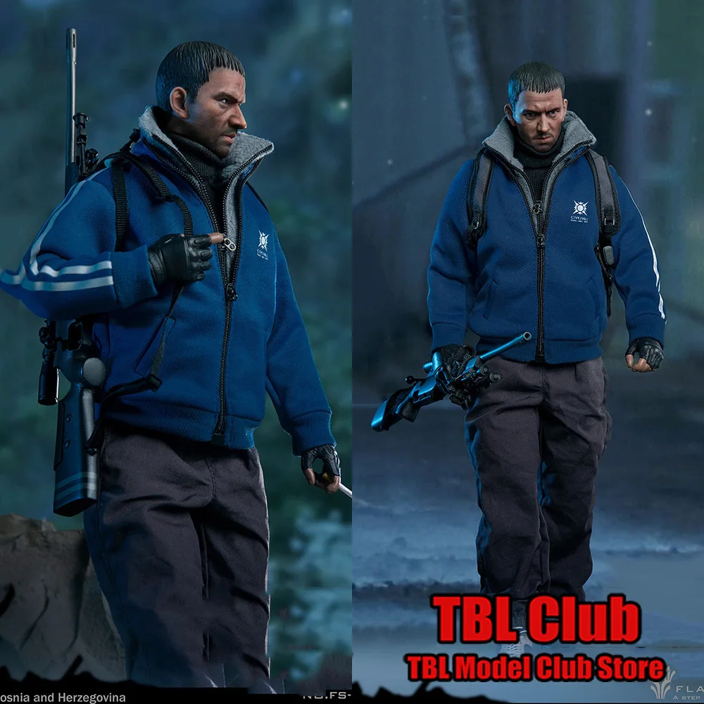 In Stock FLAGSET FS73041 1/6 Serbian Sniper Model 12'' Male Soldier Action Figure Doll Full Set Collectible Toy for Fans Gifts
In Stock FLAGSET FS73041 1/6 Serbian Sniper Model 12'' Male Soldier Action Figure Doll Full Set Collectible Toy for Fans Gifts