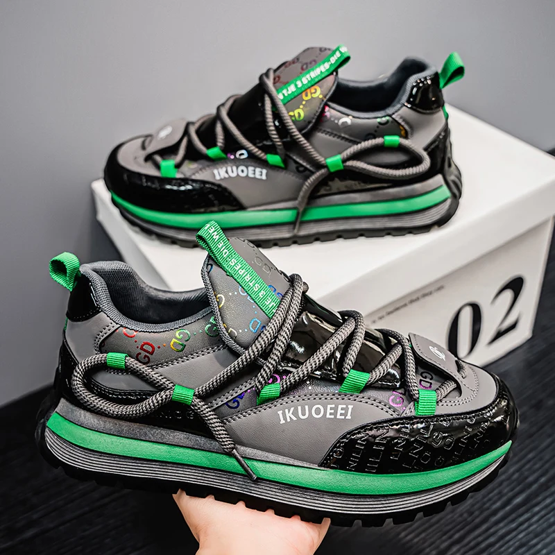 New Man Casual Shoes Mixed Color Mesh Lightweight Breathable Footwear Flat Men Fashionable Comfortable Outdoor Men's Sneakers 44
New Man Casual Shoes Mixed Color Mesh Lightweight Breathable Footwear Flat Men Fashionable Comfortable Outdoor Men's Sneakers 44