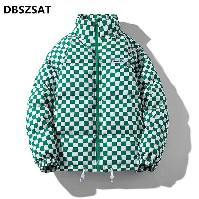 Men Winter Thick Warm Zip Up Puffer Waterproof Coat Jacket Unisex Casual Down Cotton Parkas Autumn Stand Collar Print lattice
Men Winter Thick Warm Zip Up Puffer Waterproof Coat Jacket Unisex Casual Down Cotton Parkas Autumn Stand Collar Print lattice