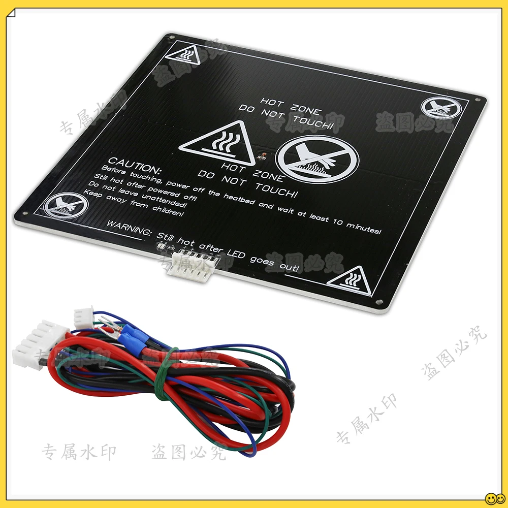 Anet 12/24V A6 A8 MK3 Heatbed 160 220*220/300*300*3MM Aluminum Heated Bed Platform For E16 E12 ET4 ET5 3D Printer Hotbed Part
Anet 12/24V A6 A8 MK3 Heatbed 160 220*220/300*300*3MM Aluminum Heated Bed Platform For E16 E12 ET4 ET5 3D Printer Hotbed Part