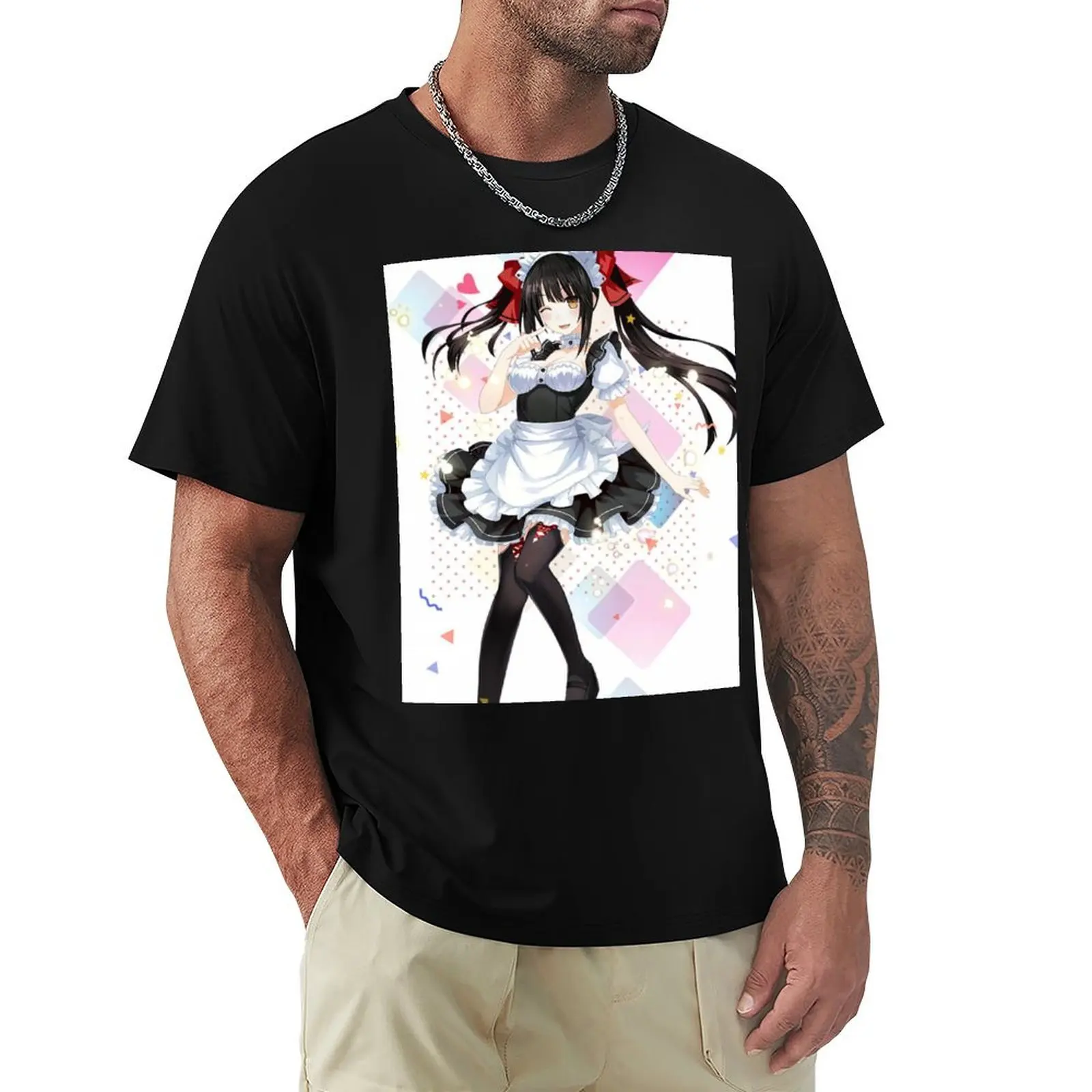 Kurumi Maid Date A Live ! T-Shirt blue archive oversized t shirt animal prinfor boys custom t shirt Men's t-shirts
Kurumi Maid Date A Live ! T-Shirt blue archive oversized t shirt animal prinfor boys custom t shirt Men's t-shirts