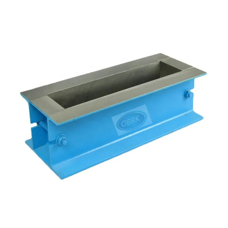 Beam Moulds Steel Beam Mould 100x100x400 mm Cement Mortar test Mould for Steel Beam Mold
Beam Moulds Steel Beam Mould 100x100x400 mm Cement Mortar test Mould for Steel Beam Mold