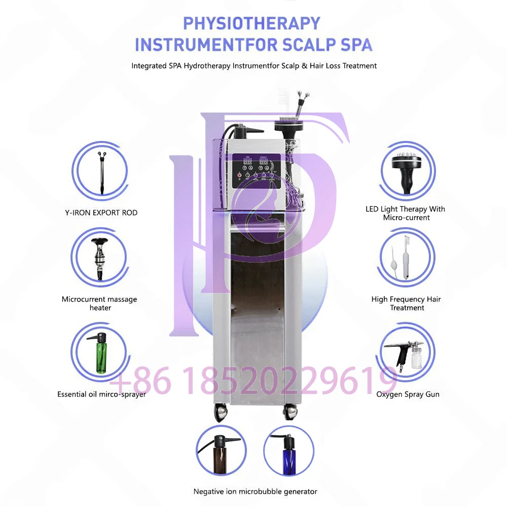 New Anti-Detogenic Hair SPA Care Instrument Multifunction Hair Steamer Bubble Spa Equipment for Hair and Scalp Treatment
New Anti-Detogenic Hair SPA Care Instrument Multifunction Hair Steamer Bubble Spa Equipment for Hair and Scalp Treatment