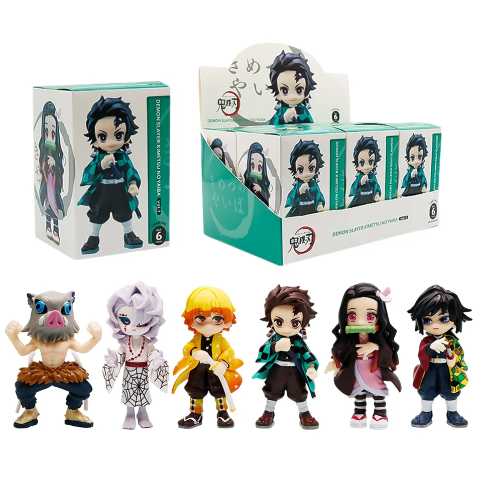 Hot Demon Slayer Figure Tanjiro Kamado Nezuko Anime Blind Box Toys Statue PVC Model Ornament ornament surprise gift box
Hot Demon Slayer Figure Tanjiro Kamado Nezuko Anime Blind Box Toys Statue PVC Model Ornament ornament surprise gift box