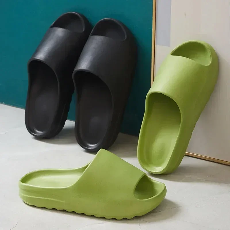 Summer EVA Women Soft Slippers Indoor Home Casual Flat Flip Flops Bathroom Anti Slip Sandals Outdoor Men Beach Slides Shoes
Summer EVA Women Soft Slippers Indoor Home Casual Flat Flip Flops Bathroom Anti Slip Sandals Outdoor Men Beach Slides Shoes
