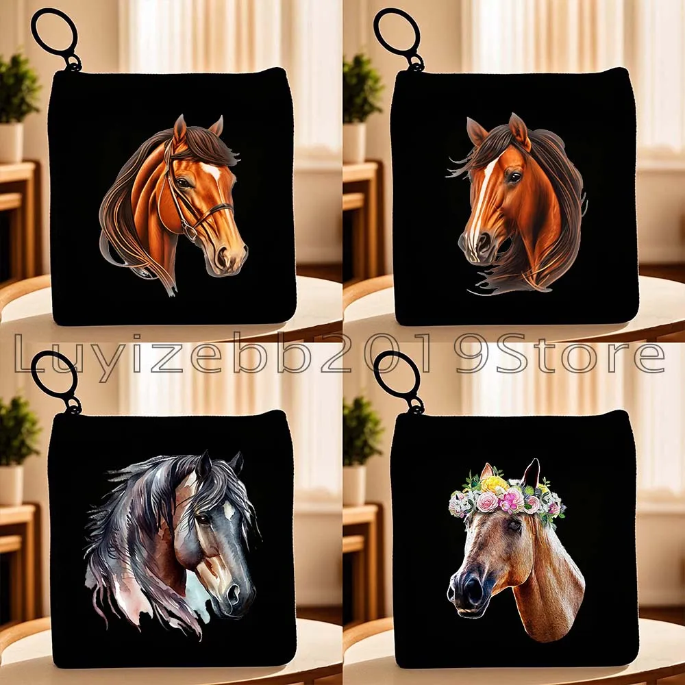 Horses Is My Spirit Animal Floral Watercolor Horse Face Art Print Cute Gifts Canvas Coin Purse Key Case Small Bag Wallet Pouch
Horses Is My Spirit Animal Floral Watercolor Horse Face Art Print Cute Gifts Canvas Coin Purse Key Case Small Bag Wallet Pouch