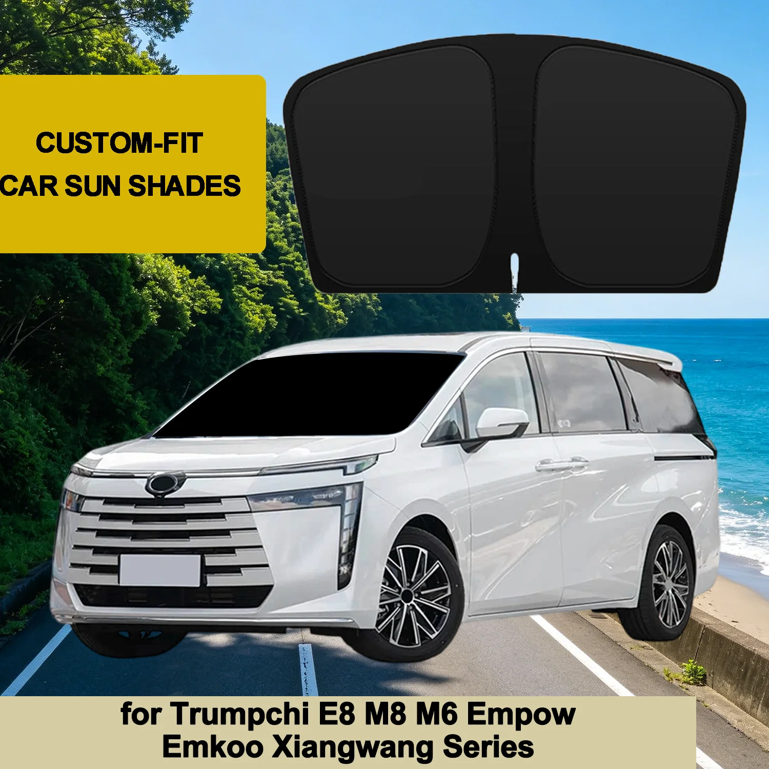 For Trumpchi E8 M8 M6 EMPOW EMKOO Xiangwang 2018-2025 Windshield Sun Shade Side Window Shades Cover Sun Visor Shield Privacy
For Trumpchi E8 M8 M6 EMPOW EMKOO Xiangwang 2018-2025 Windshield Sun Shade Side Window Shades Cover Sun Visor Shield Privacy