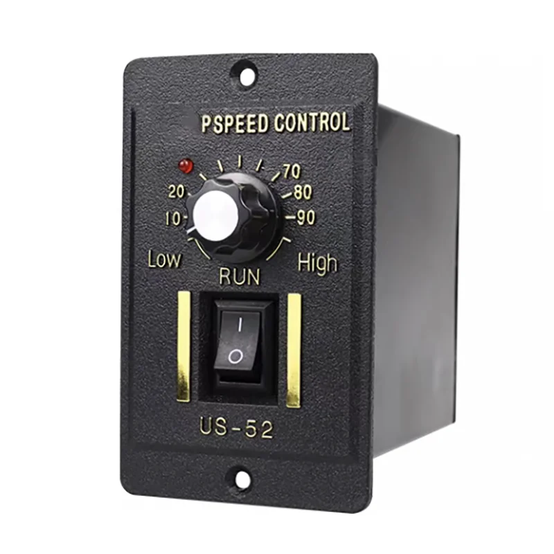 US-52 AC Регулятор скорости двигателя 6W15W25W40W60W90W120W180W25 0W Переключатель управления скоростью 220V
US-52 AC Регулятор скорости двигателя 6W15W25W40W60W90W120W180W25 0W Переключатель управления скоростью 220V