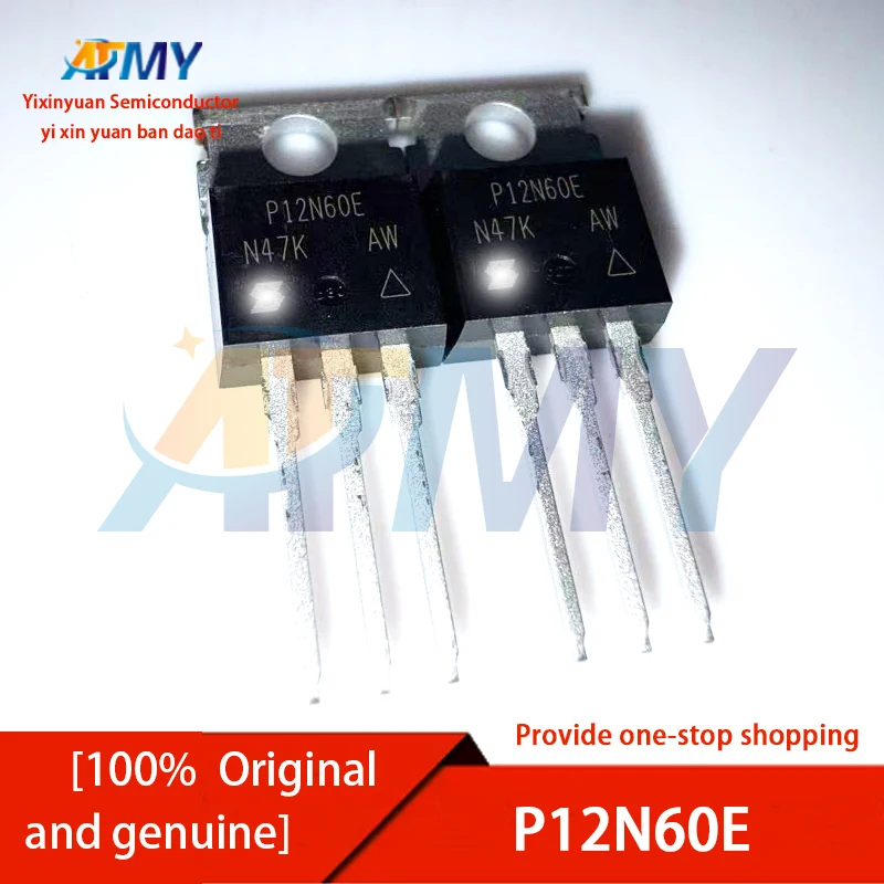 10piece P12N60E SIHP12N60E MOS FET 12A/600V
10piece P12N60E SIHP12N60E MOS FET 12A/600V