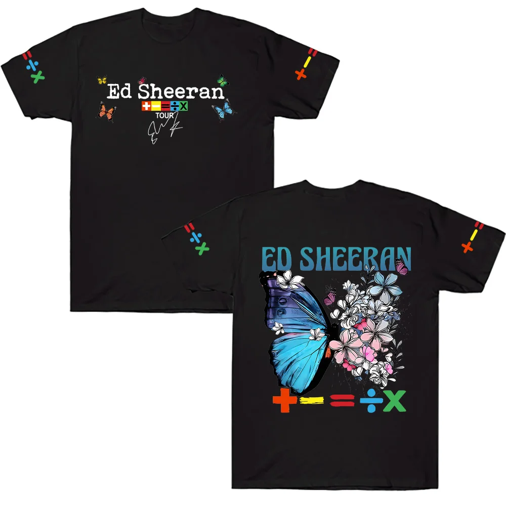 Ed Sheeran Cotton T Shirt Ed Sheeran Butterfly T-shirts Harajuku Man Woman Fan Gift Tee Summer Y2K Crewneck Short Sleeve Clothes
Ed Sheeran Cotton T Shirt Ed Sheeran Butterfly T-shirts Harajuku Man Woman Fan Gift Tee Summer Y2K Crewneck Short Sleeve Clothes