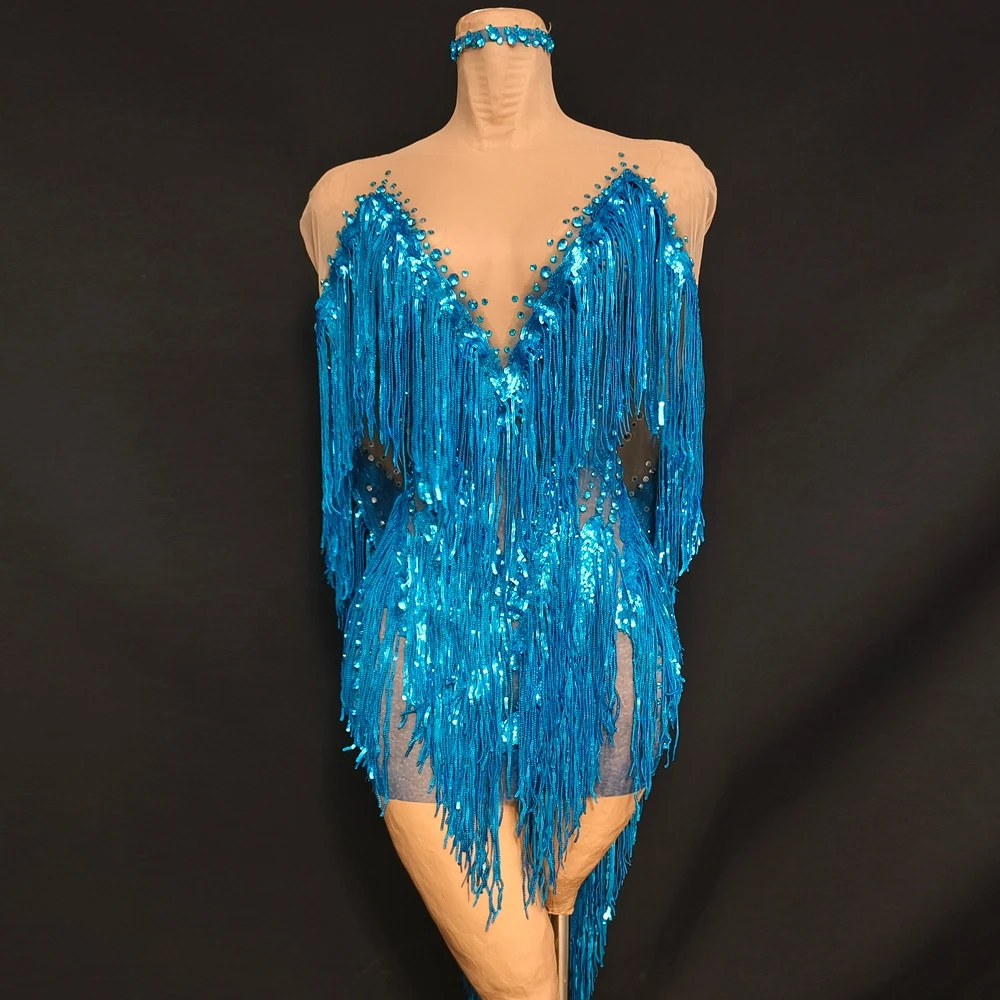 Sparkly Blue Rhinestones Tassels Birthday Celebrate Cloak Short for Dress Women Sexy Transparent Stage Costume Photo Shoot Wear
Sparkly Blue Rhinestones Tassels Birthday Celebrate Cloak Short for Dress Women Sexy Transparent Stage Costume Photo Shoot Wear