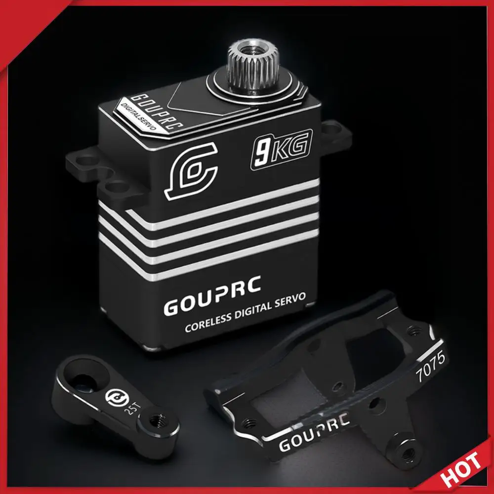 9KG RC Digital Micro Servo with Mount Bracket and Arm Metal Gear Servo Coreless Motor Servo for TRX4M Servo 1/18 RC Car
9KG RC Digital Micro Servo with Mount Bracket and Arm Metal Gear Servo Coreless Motor Servo for TRX4M Servo 1/18 RC Car