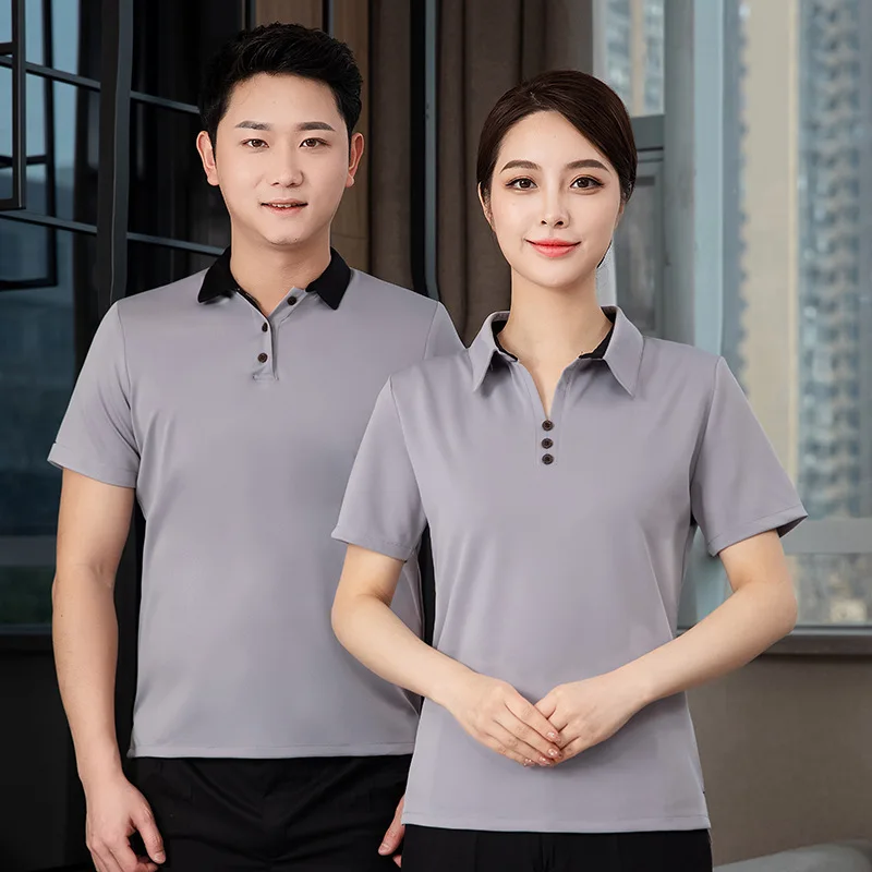 Property Cleaning Work Uniform Short SleeveTSummer Cotton Shirt for Guesthouses, Hospitals, Hotels, Units, and ApartmentsPOLOShi
Property Cleaning Work Uniform Short SleeveTSummer Cotton Shirt for Guesthouses, Hospitals, Hotels, Units, and ApartmentsPOLOShi